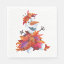 Search for snowman napkins Olaf