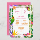 Search for parrot party invitations Wild one