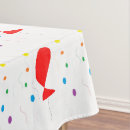 Search for confetti tablecloths Pattern