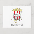 Search for theater thank you cards Popcorn