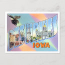 Search for iowa postcards Des moines
