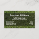 Search for lawncare business cards service