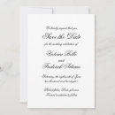 Search for formal wedding save the dates Simple