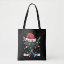 Search for hockey tote bags Santa