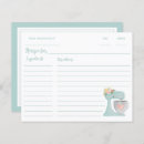 Search for cute recipe cards Calligraphy