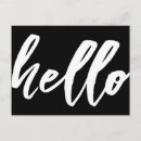 Search for hello postcards Trendy
