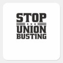 Search for labor union stickers Strike