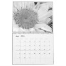 Search for black and white nature calendars flowers