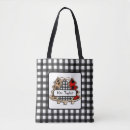 Search for flannel tote bags Black and white
