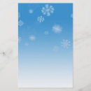 Search for snowflake stationery paper Cold