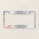 Search for unique license plate frames Girly
