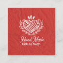 Search for knitting business cards Knitting yarn crochet