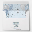 Search for baby shower envelopes Elephant