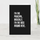 Search for school principal cards Professor