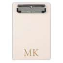 Search for mini clipboards Initials