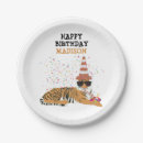 Search for tiger paper plates Jungle