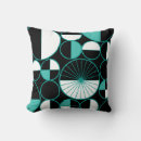 Search for black and teal pillows White
