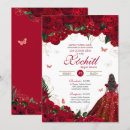 Search for red butterfly invitations Floral