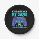 Search for gamer paper plates Kids