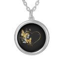 Search for heart necklaces Black