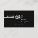 Search for casino business cards Elegant