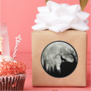 Search for howling wolf stickers Halloween