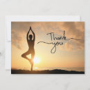 Search for yoga thank you cards Namaste