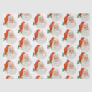 Search for vintage christmas tissue paper Santa claus