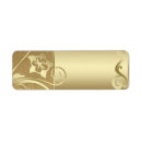 Search for foil return address labels Metallic