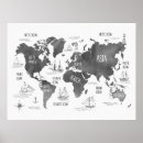 Search for world map nursery posters Atlas