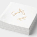 Search for 70th birthday napkins Seventy