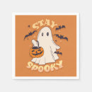 Search for ghost napkins Trick or treat