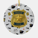 Search for police car ornaments Policeman