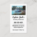 Search for fishing business cards water