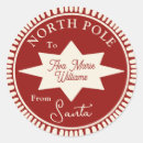 Search for kids christmas stickers From santa