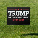 Search for republican outdoor signs 2025
