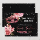 Search for save the date sweet 16 invitations Pink