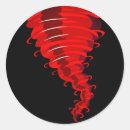 Search for tornado stickers Red