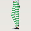 Search for green and white stripes leggings Pattern