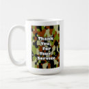 Search for thank you for your service mugs Military