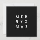 Search for black christmas cards Minimal