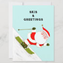 Search for funny skiing christmas cards Snow