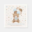 Search for blue napkins We can bearly wait