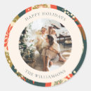 Search for vintage stickers Merry christmas