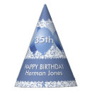 Search for blue paper party hats Cool