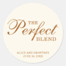 Search for coffee wedding stickers Simple
