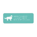 Search for border collie return address labels Silhouette