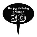 Search for 30th birthday cake toppers 30 years