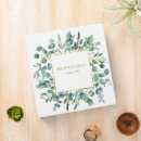 Search for eucalyptus wedding gifts Green white gold