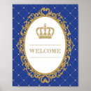 Search for prince baby shower welcome signs posters For kids